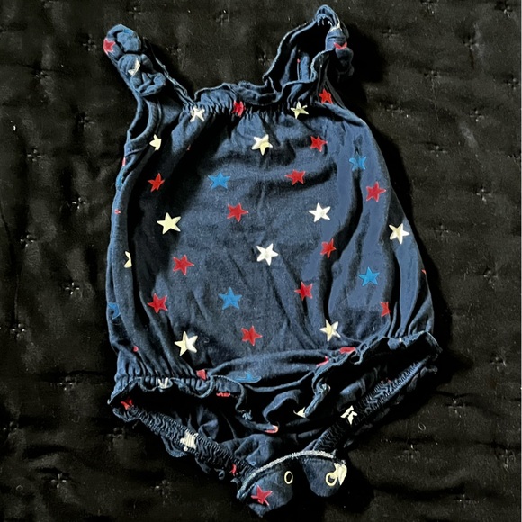 Set of 4- Baby onesies. One Fourth of July outfit - Picture 1 of 4